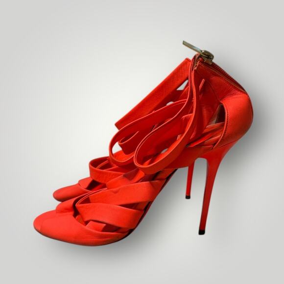 Jimmy Choo heels Neon Nappa Flame 42 - Picture 1 of 16